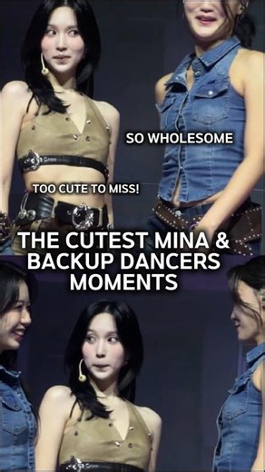TWICE MINA PLAYFUL ACT WITH BACKUP DANCERS