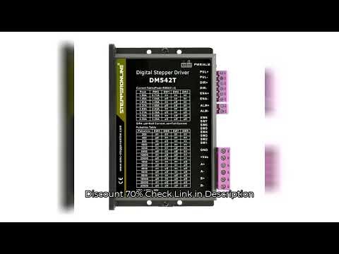 STEPPERONLINE DM542T Stepper Driver 1.0-4.2A 20-50VDC 2-phase Digital Open Loop Stepper Motor Contro