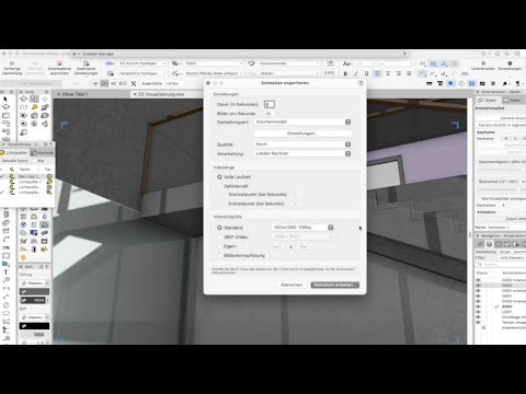 Vectorworks Tutorial: Animationen | Skills and Drills Innenarchitektur