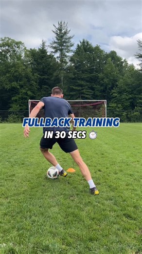 Fullback Training In 30 secs ⏱️ Here’s a full 60 minute ⏰ training session ⚽️ for fullbacks⚡️in 30 seconds ⏱️: 20 Yard Sprints: 5 mins Ronaldinho 1v1 Pass: 10 mins Ronaldinho 1v1 To Shot: 15 mins Cone Weave Turn Shot: 15 mins Crosses From 6 YDRs: 10 mins Full Field Fitness: 5 mins Follow for more‼️ #soccerdrills #footballtraining #fullbacks #soccerskills #soccer #football | Cooket5training