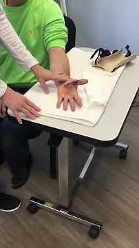 Splinting for Dupuytren’s Contracture Release of the thumb-Occupational Therapy
