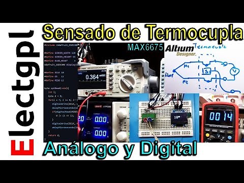 Termocupla Tipo K | Lectura Analógica | Lectura Monolítica Digital | Sponsor Altium Designer