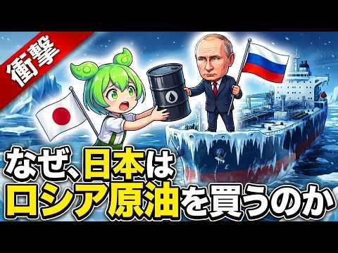 【なぜ日本はロシア原油を買うのか？】2026年5月4日、ロシア産の原油タンカーが日本に到着したのだ！なぜ、日本はロシア原油を買うのか、そして買えるのかその裏事情を解説するのだ！【ずんだもん深堀り解説】