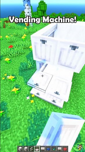 Minecraft Vending Machine 🤯 #minecraft #shorts