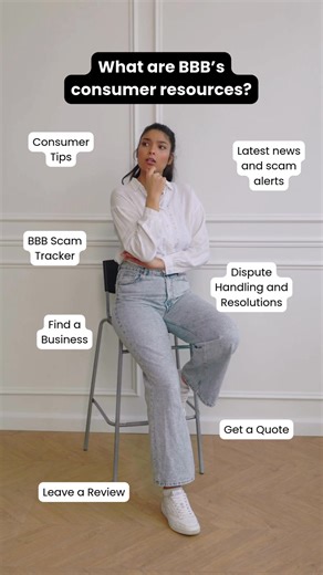Ever wondered what BBB consumer resources can do for you? 🤔💡 From scam alerts and consumer tips to dispute resolution, business reviews, and trusted quotes, BBB puts the power of informed decision-making right in your hands. 💙✔️ Because confidence starts with knowing where to turn. #BBB #ConsumerProtection #TrustMatters #ScamAwareness #SmartConsumers #BusinessIntegrity | BBB Central Ontario