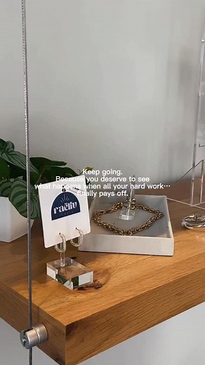 from a teeny tiny dream that God dropped into my heart one night… to Microsoft pop-ups, Fox 13 features, published articles, a fine-jewelry line, 12,000 customers, and our jewelry in 15 retail stores across the US… 🤯 None of this happened overnight. it’s been consistency, late nights, babies on my hip, prayers whispered at stoplights, and choosing to believe maybe I really can do this. if you’re working toward something, don’t quit. your future self is already proud of you. ✨ @raeliv.boutique |