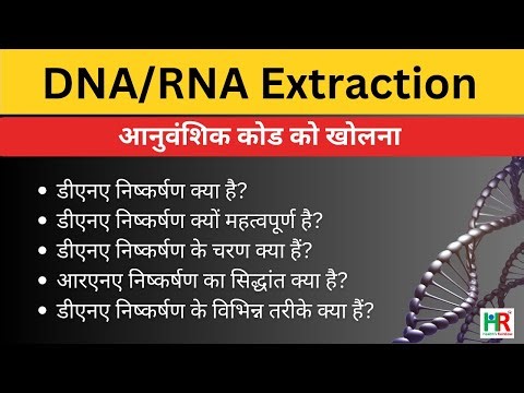 DNA RNA Extraction, What is DNA extraction, Why is DNA extraction important,