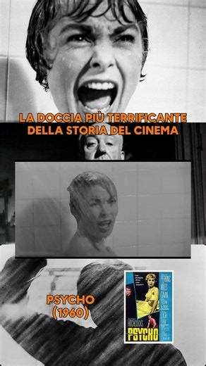 Il genio! La scena della doccia di PSYCHO.
