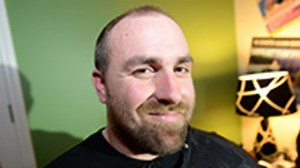 Keisel shears beard; his singing wows crowd