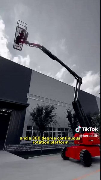 21 meter articulated boom lift #workplatform #manlift #boonlifts #scissorlift #boomlift