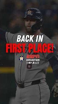 ASTROS ARE BACK IN FIRST! Houston Takes Control of AL West With 5 Games Left