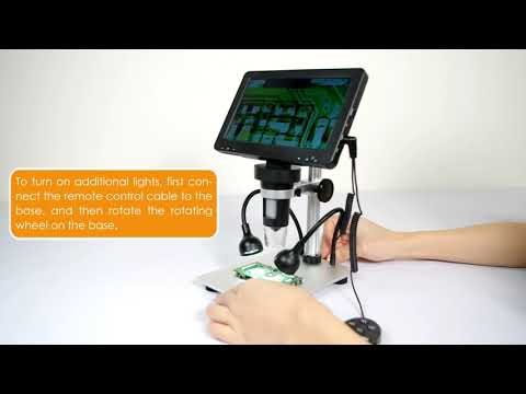 LCD Digital Microscope usage instructions