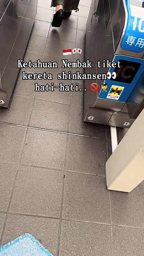Hati-hati Nembak Tiket Kereta Shinkansen di Jepang