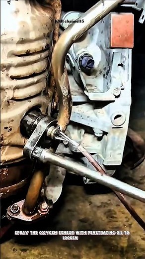 How to Clean a Car Oxygen Sensor#shorts #satisfying #mechanic #technique #repair