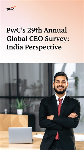 Globally, companies with an established innovation capability managed to generate nearly twice the revenue as compared to those without one. Half of India CEOs—and an equal proportion globally—recognise innovation as a cornerstone of their business strategy. However, 50% of India CEOs admit that they lack a defined innovation or venturing division, and 43% are not collaborating with external partners to accelerate innovation. Looking to lead growth with innovation at scale? Download PwC’s 29th A
