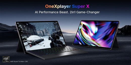 ONEXPLAYER Super X tablet with AMD Strix Halo is priced at $1899 and up during crowdfunding - Liliputing