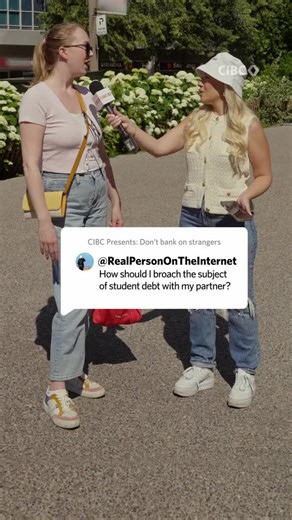 Can you trust money advice from strangers? Spoiler: Probably not. Chat with a CIBC advisor instead! https://bit.ly/4oDTy1j | CIBC