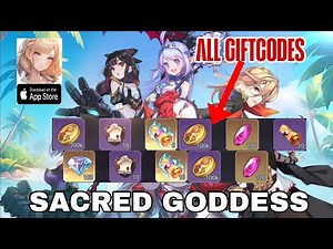 Sacred Goddess & All 5 Giftcodes | 5 Free Codes Sacred Goddess - How to Redeem