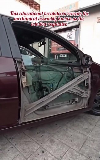 Inside the Door: How a Car Window Regulator Works