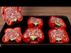 Des poivrons farcis faciles à préparer, cuits au four et au goût inoubliable!