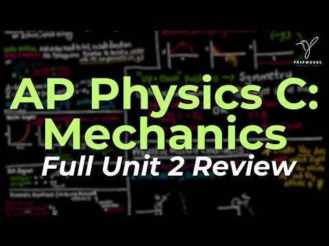 AP Physics C: Mechanics | Force & Translational Dynamics | Unit 2 | EVERYTHING YOU NEED TO KNOW!!