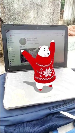 “Dancing Teddy vs Laptop 😂 | Funniest Moment Ever!”