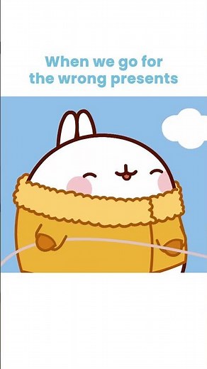 Molang & Piu Piu’s Mysterious Winter Package 📦 | Kids Cartoon | Kids Video #shorts