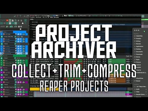 Odedd's Project Archiver Script