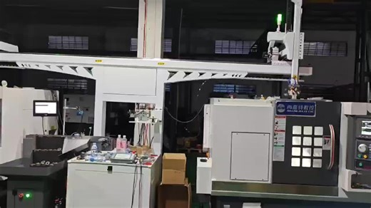 CNC loading&unloading gantry robot and solutions