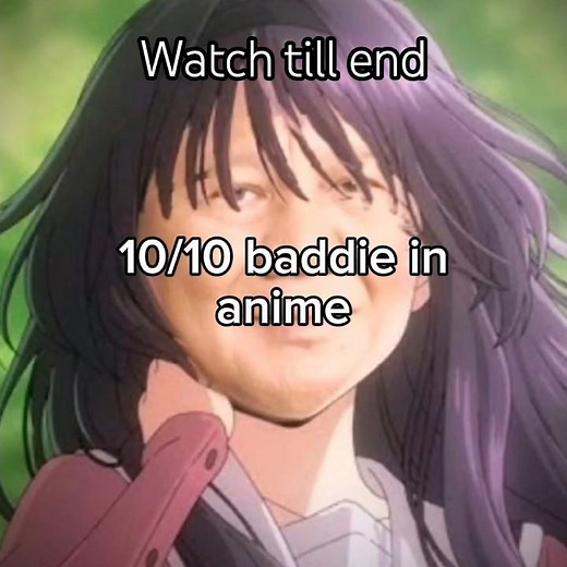 10/10 baddies in anime