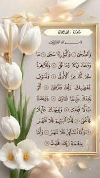 Surah al Doha ki Tilawat 💓💖 #quran #surah #shortsfeed #doha #egzonibrahimi