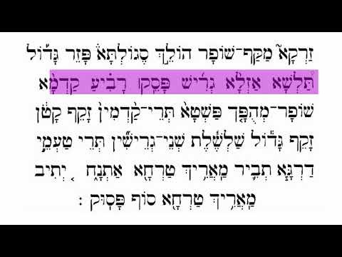 טעמי המקרא | נוסח מרוקאי | עם החזן והפייטן דביר פוראטי
