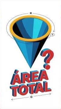 Calculate the Area of ​​a Cone like a PRO.🎯