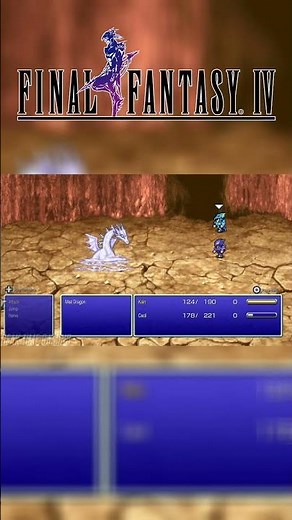 Final Fantasy 4 Pixel Remaster- Nintendo Switch Gameplay