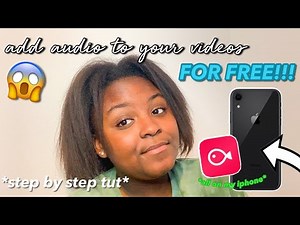 STEP BY STEP: how to add audios to *YOUR VIDEOS* w/ vllo on [ios]