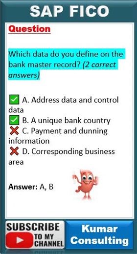 SAP S/4 HANA FICO Exam Question & Answer | SAP FICO Certification Question #sapfico #sapficotutorial