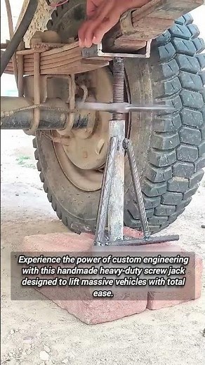 DIY Heavy Duty Gear Driven Screw Jack System Showcase