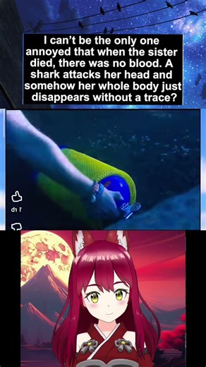 Shark attacks her head and Body disappeara without a trace