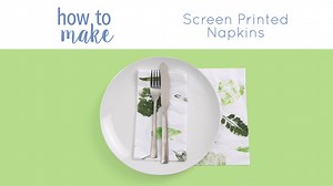 Recreate our Leaf Printed Napkins and simply share with us your creation below in the comments for a chance to win this 1 of 2 $50 Lincraft gift cards. Entries close Sunday 16/07/17, winners announced on Monday 17/07/17. | Lincraft