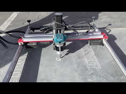 Portable Concrete Engraving at the World of Concrete 2020 Show in Las Vegas