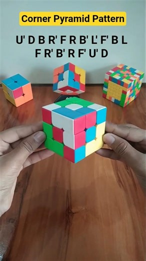 How To Make "CORNER PYRAMID" Pattern On 3x3 Rubik's Cube |‪@HSBCreation6‬| #rubikscube |​