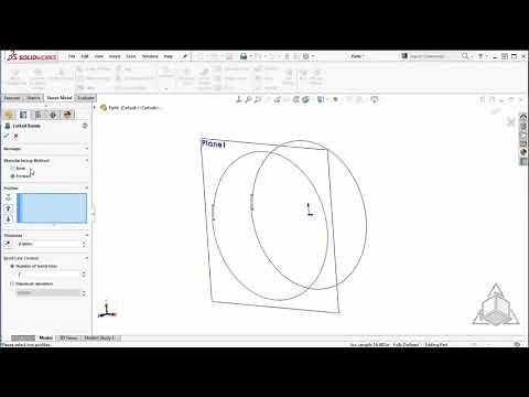 Tech Tip - SOLIDWORKS Spiral Sheet Metal