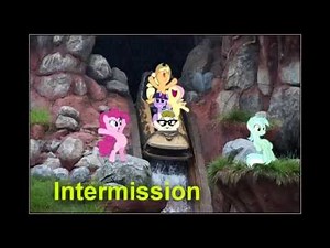 Ponies on Splash Mountain