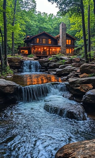 35K views · 1.7K reactions | Absolutely perfect! 朗 | Log Cabin Ideas | Facebook