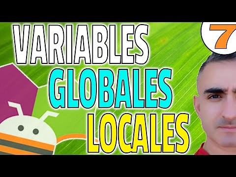 Curso App Inventor 7 - Variables GLOBALES y Variables LOCALES | Diferencias y cómo utilizarlas