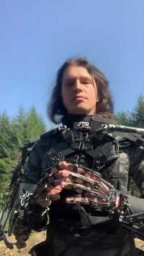 Elysium Exoskeleton costume all-metal build