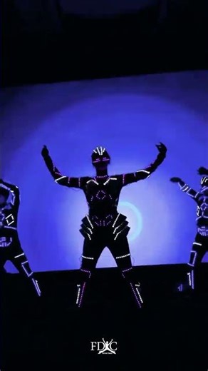 Interactive LED Dance Performance Indonesia