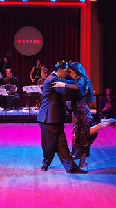 "La Cumparsita" with World Tango Champions 2025 Aldana & Diego, dancing in De Caravana Milonga at Salon Marabú ❤️🔥 Live music by Los Herederos Del Compás 🎵 #tangoargentino #tango #lacumparsita #танго #tangoshow | Tango Expo