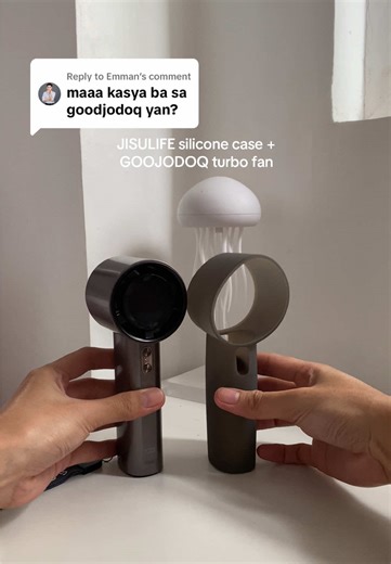 Silicone Case para sa Goojodoq at Jisulife Fans