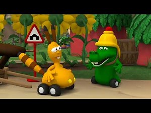 Jungle Junction Crocker and Taxicrab fighting and arguing
